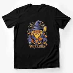 Wizard Graphic T-Shirt, Bold Magical Wizard Design, Fantasy Clothing, Unique Wizard Shirt Male T-Shirt Custom graphic T-Shirt.Customize your color Wizard Design, Shirt Female, Fantasy Clothing, Male T Shirt, Wizard, Custom Shirts, Graphic T Shirt, Graphic Tshirt, Womens Shirts