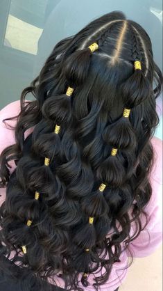 Hairstyle Examples, Hairdos For Curly Hair, Halloween Hair, روتين العناية بالبشرة