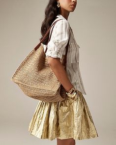 Summer Bags 2024, Straw Bag Outfit, Large Beach Bag, Raffia Tote Bag, Large Beach Bags, Summer Purses, Jcrew Collection, Straw Tote Bag, Straw Handbags