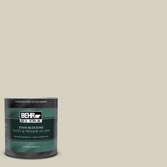 the behr paint is light blue with white trim