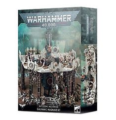 a box with an image of a warhammer table