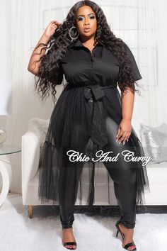 Polyester %: 97 Spandex %: 3 Model is wearing 1x Chic And Curvy, Angel Artwork, Plus Size Top, Bye Bye, High Low Dress, Lace Skirt, Final Sale, Formal Dresses Long, Angel