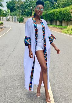 African Kimono, Ankara Kimono, Mode Kimono, Afrikaanse Mode, Patchwork Cardigan, African Inspired Clothing, Chiffon Kimono, African Fashion Ankara, African Fashion Modern