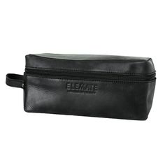 "Description Our stylish full-grain leather doppler kit for men is ready to hold all of his basic bathroom essentials. With an open concept, there's plenty of room to store toiletries with ease. Secure small items in the zipper pocket at the top of the bag for safe keeping. Simply load it up with the basics, grab the handle and go! - 9\" wide, 4.25\" tall, 4.5\" depth - Side handle for easy travel - Secure zipper pocket on the inside - Handcrafted by artisans in India Each piece is handcrafted w Basic Bathroom, Toiletry Kit, Easy Travel, Diaper Bag Backpack, Pencil Bags, Leather Conditioner, Bathroom Essentials, Mens Leather, Tote Bag Leather