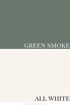 Farrow & Ball Green Smoke Colour Review by Claire Jefford Farrow And Ball Beverly Green, Lounge 2023, Farrow Ball Green, Farrow And Ball Green, Downtown House, Hallway Wall Colors, Green Room Colors, Farrow And Ball Living Room, Cornforth White