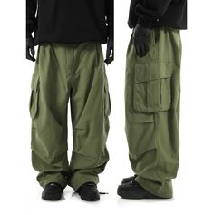 RT No. 11276 WIDE STRAIGHT BAGGY CARGO PANTS Spring Outfits Men, 135 Lbs, Baggy Cargo Pants, High Heel Sneakers, Cargo Style, New Pant, Slim Fit Shorts, Suit Vest, Height And Weight