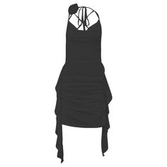 Please refer to our sizing chart for a guideline when choosing a size. 5 business days order processing time. 90% polyester 10% spandex. Flirty Stretch Dress With Tie Back, Ruched Backless Mini Dress For Evening, Evening Mini Backless Dress With Ruched Details, Trendy Solid Mini Dress For Evening, Trendy Solid Color Mini Dress For Evening, Trendy Solid Color Evening Mini Dress, Trendy Evening Mini Dress, Backless Mini Dress With Ruched Bodice For Night Out, Backless Mini Dress With Ruched Bodice For Date Night