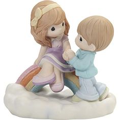 Remarkable One Year Anniversary Gifts for Girlfriend Precious Moments Cake, Among The Clouds, Cake Topper Wedding, Saving Grace, Topper Wedding, Musical Jewelry, Precious Moments Figurines