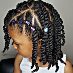 Simple Girl Hairstyles Kids Black, Low Tension Natural Hairstyles For Kids, Natural Twist Hairstyles For Kids, Twist Styles For Kids, Simple Hairstyles For Black Girls Kids, Easy Hairstyles For Black Girls Kids, Easy Kids Hairstyles Black Natural, Natural Hairstyles For Black Kids Simple, Toddler Protective Hairstyles