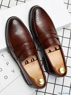 OrcaJump - Premium Slip-On Brogues Penny Loafers Slip-on Tassel Loafers With Brogue Detailing, Slip-on Brogue Detailed Closed Toe Moccasins, Slip-on Brogue Moccasins With Closed Toe, Slip-on Brogue-detailed Closed Toe Moccasins, Slip-on Closed Toe Moccasins With Brogue Detailing, Brown Tassel Loafers With Brogue Detailing, Brown Brogue Detailed Closed Toe Slip-ons, Brown Closed Toe Brogue Slip-ons, Brown Closed Toe Slip-ons With Brogue Detailing