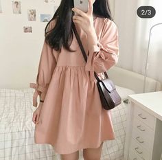 Sundress Casual, Girl Korean, London Street Style, Korean Fashion Trends, Korean Dress, Ulzzang Fashion, Fashion Korean, Mini Dresses Summer