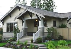 a house that is sitting in the grass