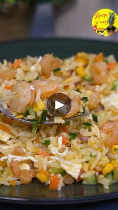 371K views · 5.9K reactions | The owner of a Chinese restaurant taught me his main dish. | Recipe is easy Prawn Rice, Rice Dinners, Rice And Shrimp, Tie Food, Chinese Shrimp, Rice Shrimp, Food Snack Ideas