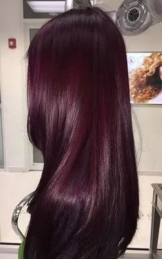 Cherry Red Purple Hair, Global Grape Hair, Light Plum Hair Color, Korean Hair Color No Bleach, Pretty Colored Hair, Red Velvet Hair Color With Highlights, Purple Red Brown Hair, Smoky Lavender Hair, Red Lavender Hair