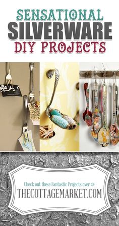 the cottage market silverware diy projects