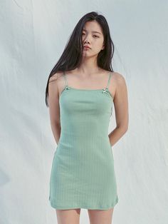 Composition : COTTON 100%Color : GreenCountry of Origin : KOREA Sleepwear Dress, Lingerie Sleepwear, Lingerie, Pure Products, Green, The Originals, Clothes For Women, Clothes, Color