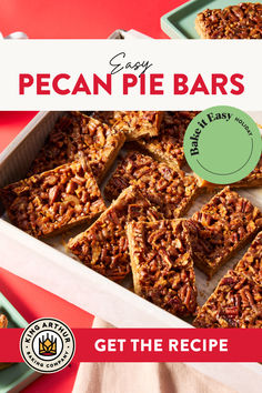 If you’re a fan of pecan pie at Thanksgiving, you’ll love these pecan pie bars. Not only are pecan pie bars faster and simpler to make than classic pecan pie, but they also serve a crowd and are perfect for baking in advance of the big day. Cristal Paredes, a baker featured in our Let Good Things Rise series, shared this recipe with us, and we haven’t been able to stop baking them since! Between the brown sugar shortbread crust and the honey-infused pecan pie topping, these bars have us hooked. Easy Pecan Pie Bars, Pecan Pie Topping, Brown Sugar Shortbread, Pie Topping, Pecan Pie Bars Easy, Easy Pecan Pie, Classic Pecan Pie, Pecan Pie Bars Recipe