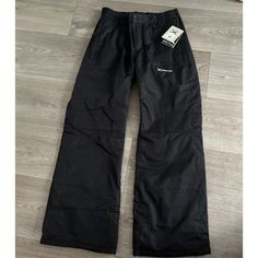 Arctix Black Insulated Snow Pants. Unisex Size L 14-16 Pockets Inseam 26.5” New Casual Winter Sports Bottoms With Pockets, Casual Bottoms With Pockets For Winter Sports, Sporty Black Pants For Winter Sports, Black Casual Skiing Bottoms, Full-length Black Pants For Winter Sports, Black Full-length Pants For Winter Sports, Casual Black Skiing Bottoms, Casual Black Bottoms For Skiing, Black Full Length Pants For Winter Sports