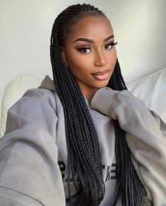 Wigs Straight, Long Box Braids, Box Braids Hairstyles For Black Women, Braids Hairstyles Pictures, Braided Cornrow Hairstyles, Twist Hair, Protective Hairstyles Braids, Senegalese Twist, Braids Hair