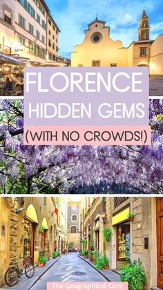 Pinterest pin for hidden gems in Florence Florence Hidden Gems, Bardini Gardens, Italy Adventure, Florence Travel Guide, European Cruise