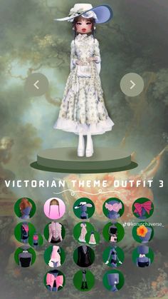 Victorian Theme, Victorian Fashion Dresses, Theme Dress, Fit Board Workouts, Green Outfit, Drawing Clothes, Themed Outfits, Art Dress, Club Outfits