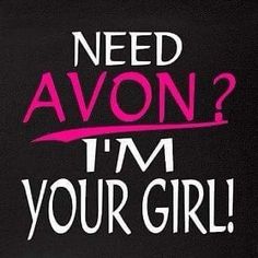 the words need avan? i'm your girl on a black background