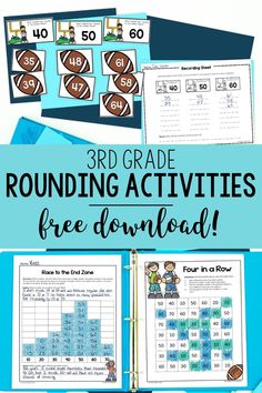 rounding activities and free printables for 3rd grade