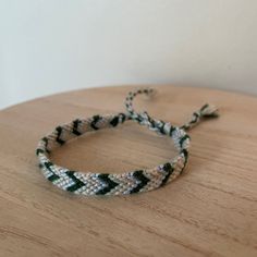 A Handmade Bracelet Or Anklet Woven With Shades Of White, Green, And Blue Colors. A Friendship Or Statement Bracelet Perfect For This Summer! Approx. 9 Inches/ 30 Centimeters Long. 10 Woven Bracelets For $25. Handmade White Braided Bracelets For Everyday, White Bohemian Braided Bracelets For Everyday, Casual White Braided Bracelets For Everyday, Handmade White Friendship Bracelets For Everyday, Everyday Handmade White Friendship Bracelets, Bohemian White Bracelets For Everyday, Handmade White Bracelets For Everyday, Everyday Handmade White Bracelets, Trendy White Handmade Braided Bracelets