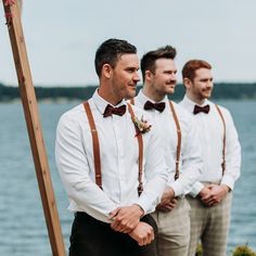 Genuine Leather Suspenders Men Brown Suspenders Wedding Suspenders Mens Suspenders Groomsmen Suspenders Rustic Suspenders Rustic Wedding - Etsy Groom Suit With Suspenders, Rustic Wedding Groom Attire Jeans, Summer Wedding Party Attire, Brown Suspenders Wedding, Groomsmen Attire Suspenders, Groom Attire Rustic, Casual Groomsmen Attire, Country Wedding Groomsmen, Suspenders Groomsmen