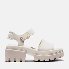 Womens Leather Sandals, Wedges & Heels | Timberland.com Timberland Sandals, Timberland Women, Two Strap Sandals, Platform Wedge Heels, Sandals White, Footbed Sandals, Timberlands Women, Open Toe Shoes, Leather Sandals Women