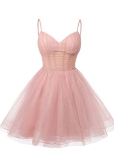 Pink Tulle Sequins Spaghetti Straps Homecoming Dress Hot Pink Homecoming Dresses, Lilac Homecoming Dress, Gray Homecoming Dress, Coral Homecoming Dresses, Teal Homecoming Dresses, Navy Blue Homecoming Dresses, Prom Gown For Teens, Turquoise Homecoming Dresses, Royal Blue Homecoming Dresses