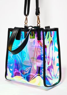 Holographic Clothes, Clutch Bag Pattern, Vinyl Purse, Bags Inspiration, Ladylike Style, Diy Bag Designs, Tote Bags Sewing, Rock Fashion, Girly Bags