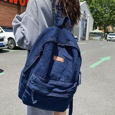 Shipping: Worldwide Express Shipping AvailableDelivery time: 🚚7-15Days Fast ShippingReturns: Fast refund,💯100% Money Back Guarantee.SPECIFICATIONSTechnics: school bagStyle: CasualRain Cover: NoPlace Of Origin: China (Mainland)Pattern Type: SolidOrigin: Mainland ChinaModel Number: casual backpackMain Material: DenimLining Material: PolyesterItem Type: BackpacksInterior: Interior CompartmentInterior: Interior Slot PocketInterior: Interior Zipper PocketHandle/Strap Type: Soft HandleGender: Unisex College Backpack Women, Mochila Jeans, Laptop Backpack Women, Kawaii Bag, Zapatos Mary Jane, Denim Backpack, Vintage College, Backpack Fashion, Fashion Shoes Sneakers