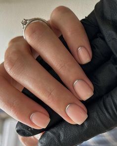 From subtle short nail styles to dazzling shimmers, these winter French tip nails, promise equal parts luxury and seasonal for your January manicure, particularly if you want your January nails to be a stark contrast to your December manicure , or if you're looking for very last minute NYE party nail art.