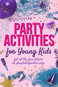 party activities for young kids to play with