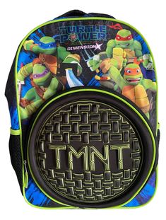 Thank you for viewing this listing. Please reach out to us directly with any questions you may have. Item comes from a pet free, smoke free environment. Fast shipping! Themed Green Standard Backpack, Tmnt Merch, Power School, Snow Princess, Teenage Mutant Ninja Turtle, Ninja Turtle, Mutant Ninja, Teenage Mutant, Teenage Mutant Ninja