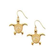 14k Gold Sea Turtle Earrings Sea Turtle Jewelry, Sea Turtle Gifts, Baby Sea Turtles, Turtle Ring, Nautical Earrings, Turtle Decor, Sea Turtle Necklace, Turtle Jewelry, Turtle Gifts