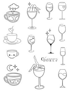 Tattoo Wine Ideas, Tiny Wine Tattoo, Fine Line Wine Tattoo, Wine Tatoos Ideas, Cheese Tattoo, Food Tattoos