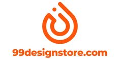 the logo for 9designstore com is shown in an orange and white background