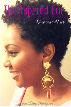 Images Short Natural Styles, Tapered Afro, Natural Hair Twa