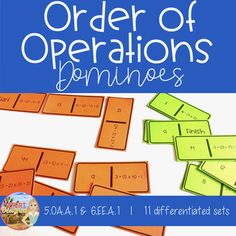 the order of operations dominoes game