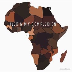 a map with the words flexin'my complex on it in orange and brown