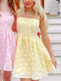 Yellow of Spades Babydoll Mini Dress from Sassy Shortcake Sassy Shortcake, Babydoll Mini Dress, Yellow Outfit, Dress Cake, Babydoll Dress, Yellow Dress, Fashion Sense, Baby Dolls, Floral Pattern