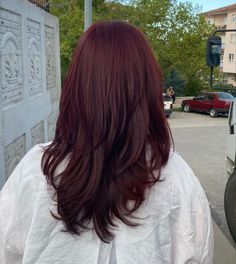 Dark Cherry Hair