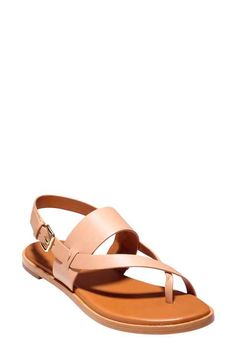 Cole Haan Anica Sandal (Women) Couple Shoes, Comfort Shoes Women, Shoes Drawing, Leather Slippers, Womens Sandals Flat, Comfortable Sandals, Sandal Fashion, Sandal Women, Top Shoes