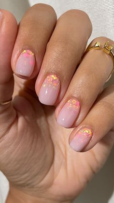 Summer Gel Nails, Short Gel Nails, Polygel Nails, Short Acrylic Nails Designs