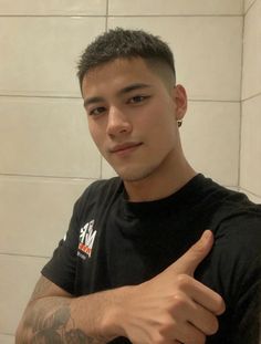 Straight Hair Buzzcut Men, Mexican Buzz Cut, Buzzcut Men Black, Longer Buzz Cut Men, Short Straight Haircuts Men, Buzzcut Asian Men, Man With Buzzcut, Asian Hairstyles Men Short, 8 Guard Buzz Cut