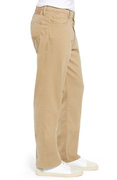 A versatile khaki shade gives a Sunday brunch-time feel while a relaxed five-pocket style totally says you're ready for the game to start. Style Name:Mavi Jeans Max Relaxed Fit Twill Pants. Style Number: 5653425. Available in stores. Neutral Cotton Bottoms With Five Pockets, Beige Straight Leg Cargo Pants With Five Pockets, Khaki Straight Leg Pants With Five Pockets, Khaki Straight Leg Chino Pants, Khaki Straight Leg Jeans With Welt Pockets, Beige Straight Leg Chino Pants, Khaki Chino Cotton Twill Straight Leg Bottoms, Khaki Straight Leg Cotton Jeans, Khaki Cotton Jeans With Welt Pockets