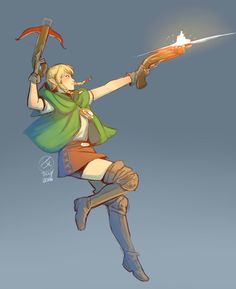 Female Link, The Minish Cap, The Wind Waker, Dnd Races, Speed Drawing