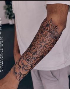 #BEAUTY ,#REALATIONSHIPS #Fashion #Outfits #SUMMER Outfits #Animals Men’s Forearm Tattoos Flower, Humerus Tattoo, Mandala Sleeve Tattoo Design, Buddhist Tattoo Sleeve, Half Sleeve Tattoo Upper Arm, Mandala Arm Tattoo, Simple Leg Tattoos, Wrist Tattoos Words, Calf Tattoo Men